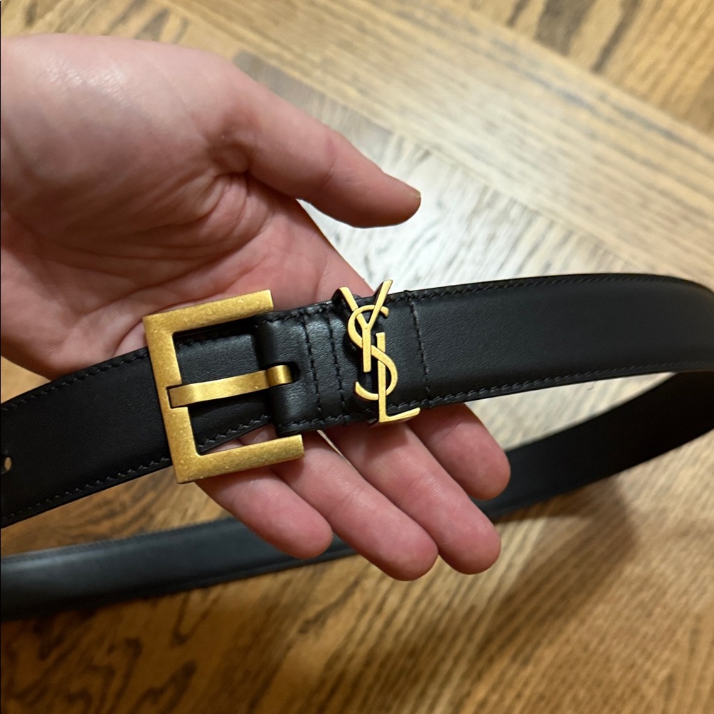 Authentic YSL Saint Laurent Belt Size 85cm